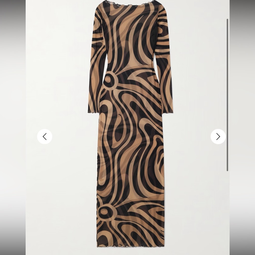 Pucci Marmo sheer dress,